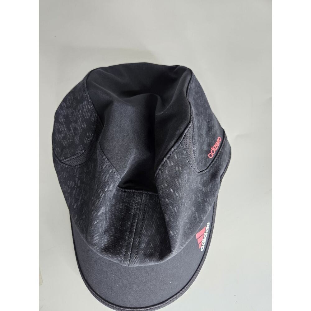 Adidas Adizero Climacool Black Cheeta Print Adjustable Women's Running Cap Hat